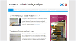 Desktop Screenshot of bricolage-astuces.com