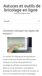Mobile Screenshot of bricolage-astuces.com